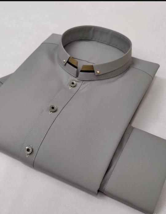 Double Ban Cantras Desigin In Wash And Wear Fabric