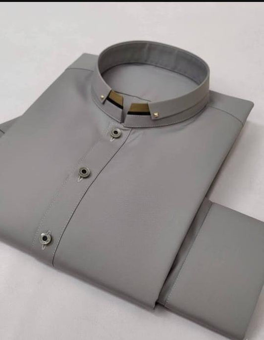 Double Ban Cantras Desigin In Wash And Wear Fabric